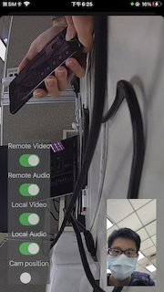 iOS WebRTC Demo